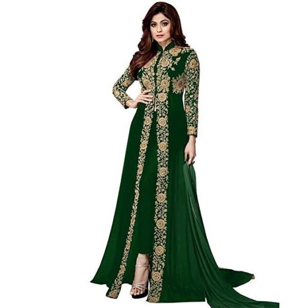 Women’s Anarkali Long Gown With Dupatta